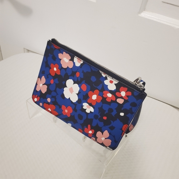 EUC Kate Spade "Shore Street Bouquet Pop" Print Slim Wristlet, Colorful - Picture 3 of 6